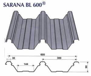 SARANA BOLTLESS 600